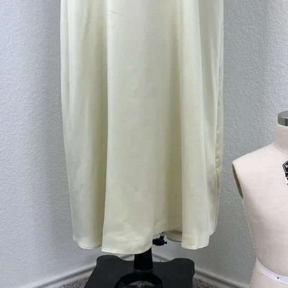 J Crew X Eveliina Vintage Limited Edition Helmi Silk Button Mint Dress - Picture 4 of 15